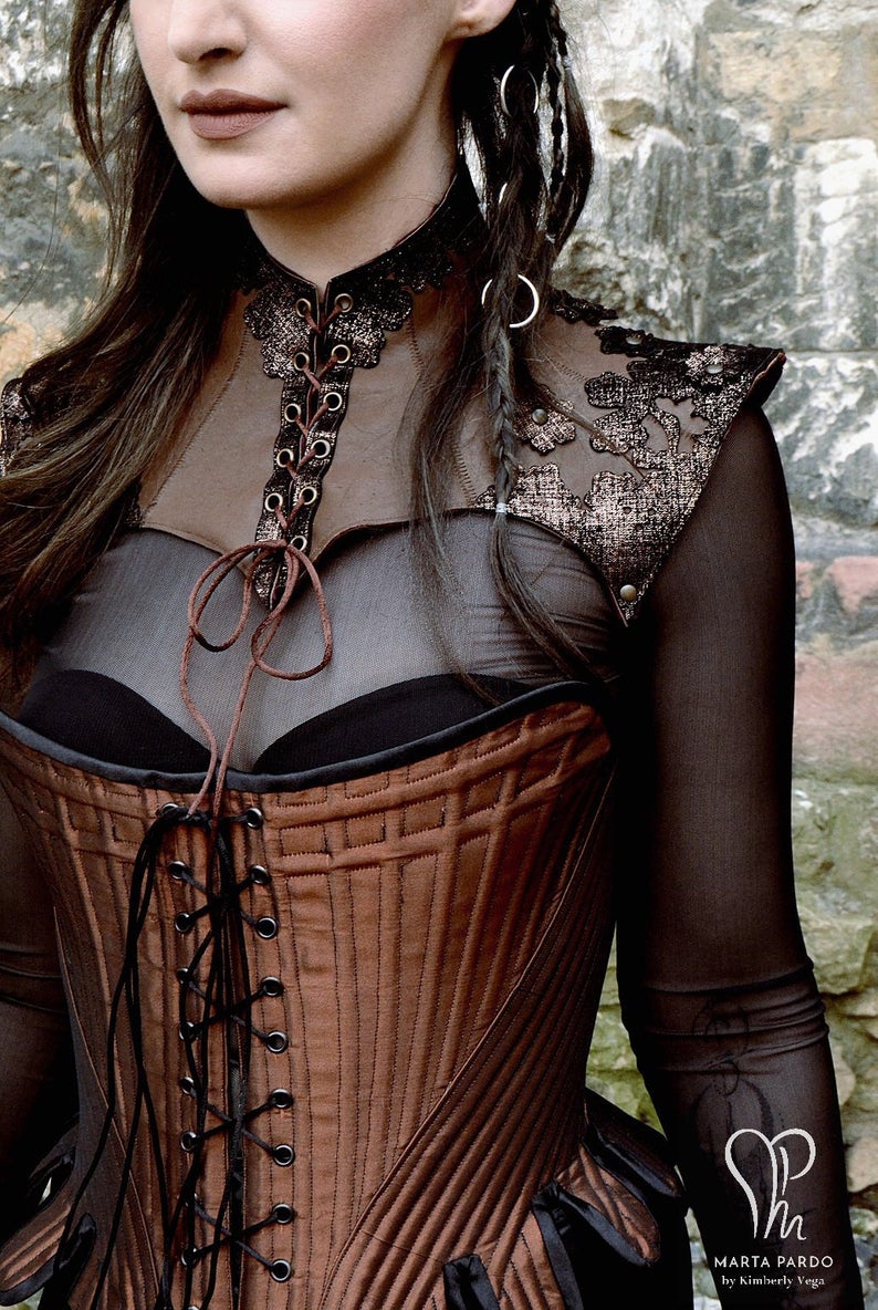 Amazing Corset Inspired Jewelry Designs  How an 18th Century Working Woman  Got Dressed / The Beading Gem