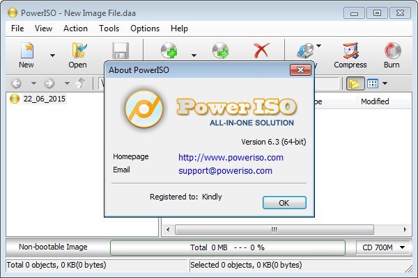 PowerISO 6.9 (x86/x64) Retail + KeyGen