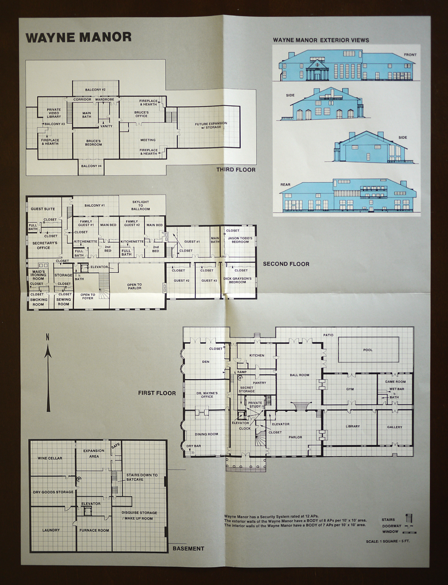 Good Looking wayne manor floor plans Vault 1541 Youtube Batman Stuff 70s 80s 90s