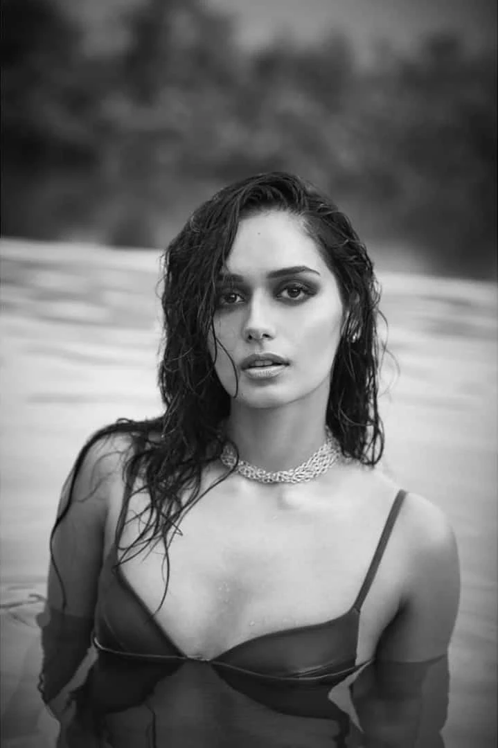 Miss World Manushi Chillar Sexy Bikini Photos & Lingerie Pics | Hottest Cleavage Show