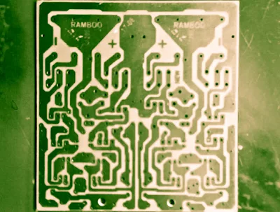 1200W power amplifier with sanken PCB