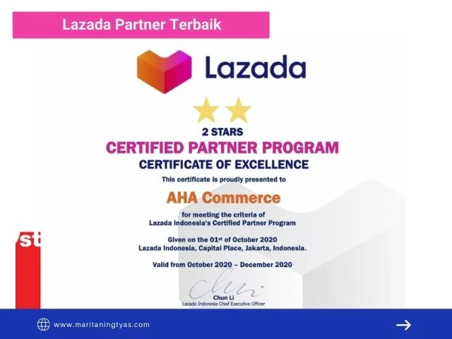 lazada partner terbaik