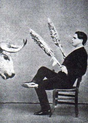 El Gordito. Banderillas en silla (Estudio)