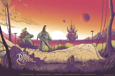 The Dark Crystal Movie Poster Screen Print by Cristian Eres x Bottleneck Gallery