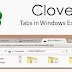 Terokai Windows Explorer Dengan Kaedah Multi-tab - Clover