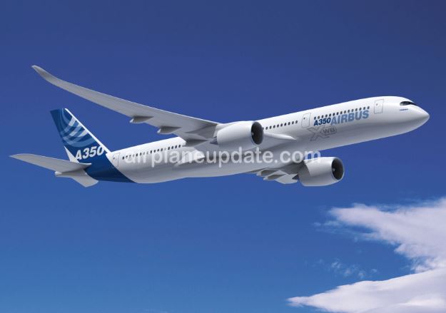 Airbus A350-900 jet