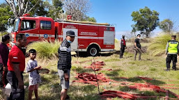   Lahan Seluas 5 Hektar di Bukit Tegallanglangan Datah Terbakar