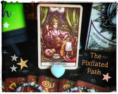 The Empress card from The Labyrinth tarot.