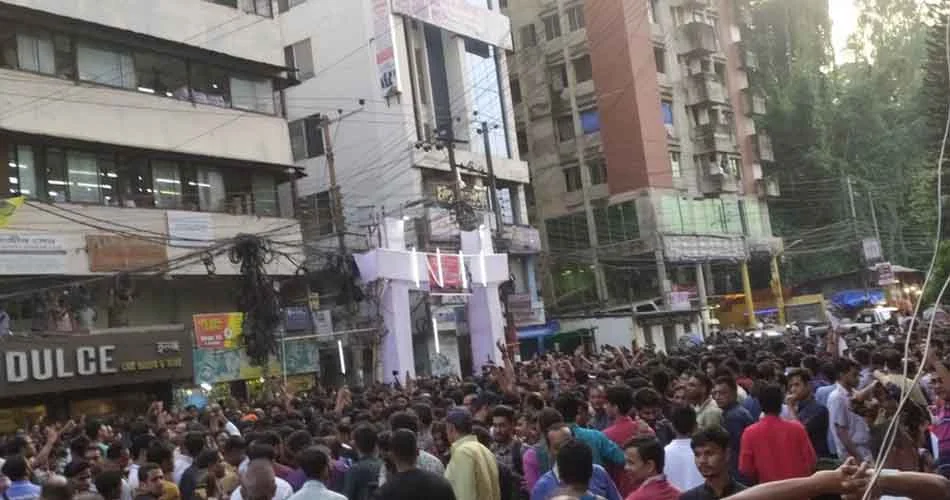 বিক্ষোভ সমাবেশ | মামলা প্রত্যাহার নাহলে কঠোর আন্দোলনের হুঁশিয়ারি সংখ্যালঘুদের