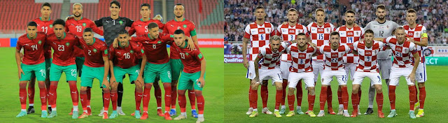 Ver Marruecos vs Croacia en vivo online gratis por internet 23-11-2022 a 05 GMT-5 Grupo F Fixture Qatar 2022