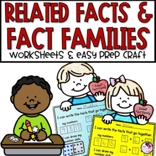 Use this engaging resource when teaching fact families in first grade this year.