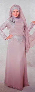 model gamis pesta