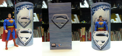 Custom superman figure Man of Steel Superman Batman Dark Knight Rises Movie Masters