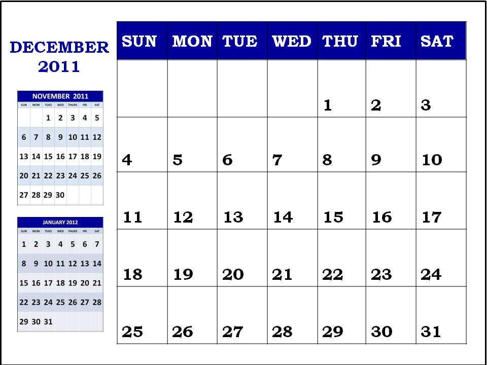 december calendars. Calendar with free december In