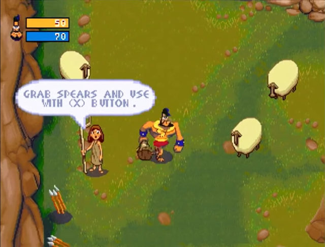 Herc's Adventures Sega Saturn screenshot