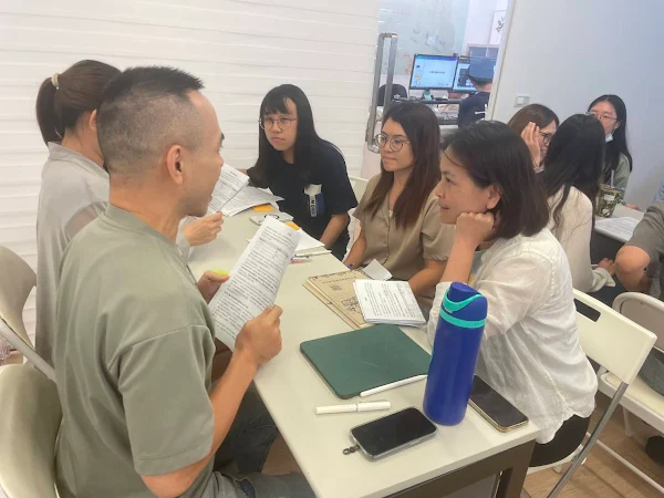 ▲沃德設計運用教育訓練資源建立交流學習的氛圍。 （記者林明佑翻攝）