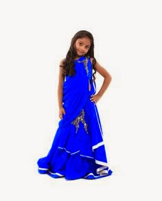 royal blue gowns for kids