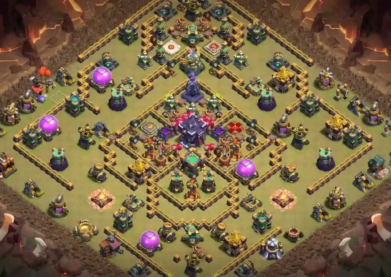 COC TH15 War Base Link Anti 3 Star