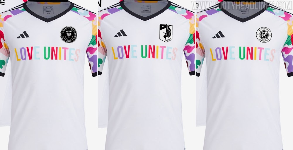 Bold Adidas MLS 2023 Pride Pre-Match Shirts Released - Footy Headlines