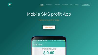 Gagner de l'argent avec SMS Profit
