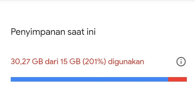 Mengatasi Kapasitas Google Drive Penuh Padahal Penyimpanan Kosong Tidak Ada File