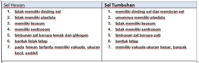 Sel Hewan  Dan  Sel Tumbuhan  INC RED IBLE