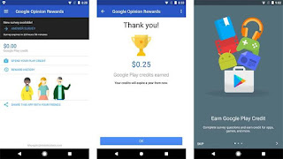 Google opinion reward App