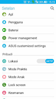 Asus Setting