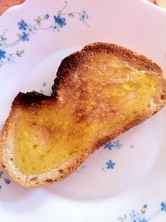 pan con aceite