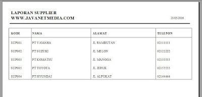 Cara Membuat Laporan Crystal Report Database Access ( .accdb )