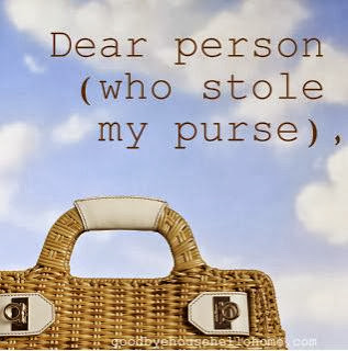 Dear Person (Who Stole My Purse)