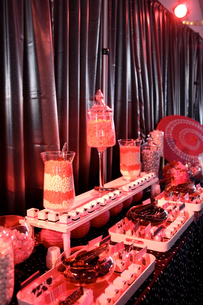 In order to make the Candy Bar especially amazing Perkins Productions