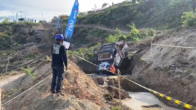 Adu Nyali Offroader Extreme di Hari Kedua Bhayangkara Otomotif 2025 jadi Perhatian Penonton