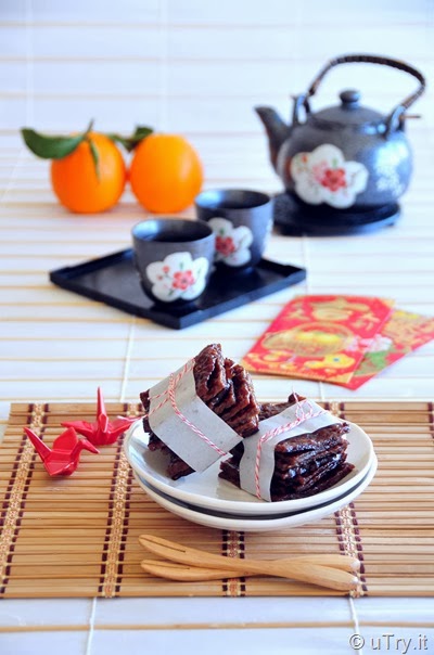 Fruity Pork Jerky 自家製果汁豬肉乾 for Chinese New Year  http://uTry.it