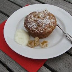 Feijoa and Ginger Muffins