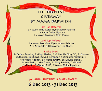 http://mamadarwiish.blogspot.com/2013/12/the-hottest-giveaway-by-mama-darwiish.html