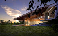 Futuristic House Birkensee Design Surrounded by Forest and Overlooking a Lake in the South of Vienna Futuristic House Birkensee Design Surrounded by Forest and Overlooking a Lake in the South of Vienna