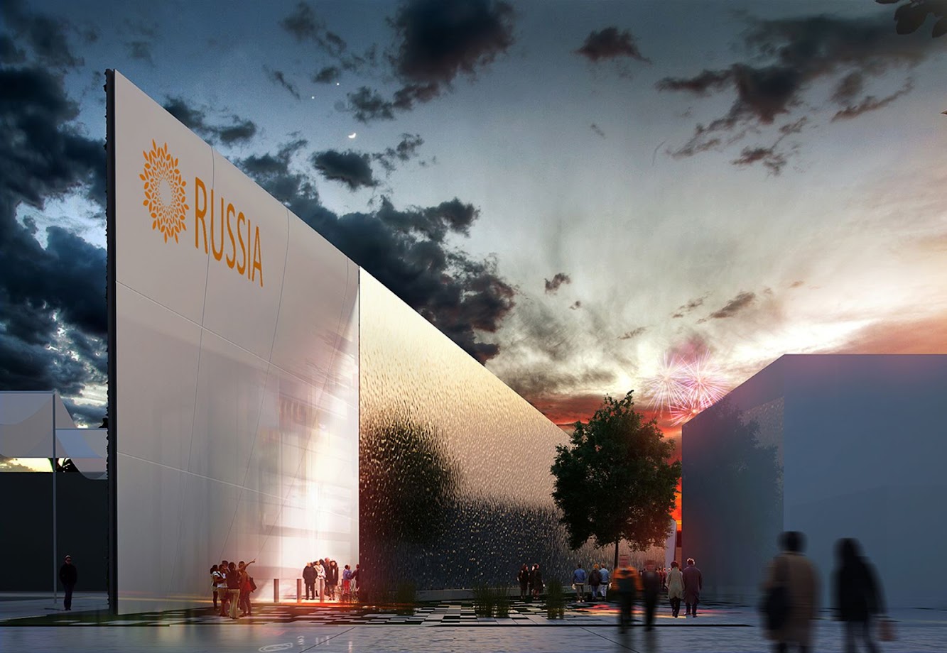 Pavilion: RUSSIAN PAVILION EXPO 2015 by ARCHITECTS of INVENTION