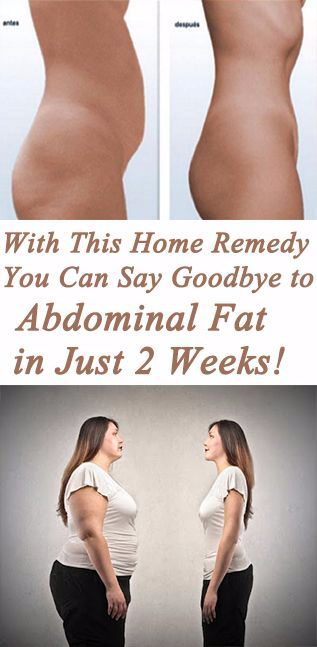 YOU CAN SAY GOODBYE TO THE ABDOMINAL FAT IN JUST 2 WEEKS WITH THIS HOMEMADE REMEDY