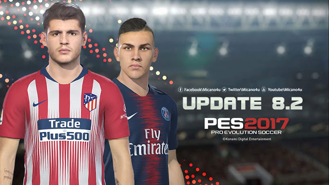 Patch PES 2019 to PES 2017 Next Season V8.2