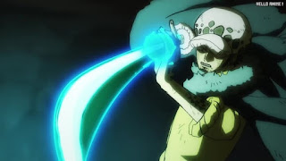 ワンピースアニメ 1056話 トラファルガー・ロー 覚醒 技 K ROOM Trafalgar Law | ONE PIECE Episode 1056