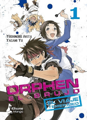 Review del manga Orphen el Brujo: Un viaje Temerario de Yoshinobu Akita y Yagami Yui - Ktisune Manga