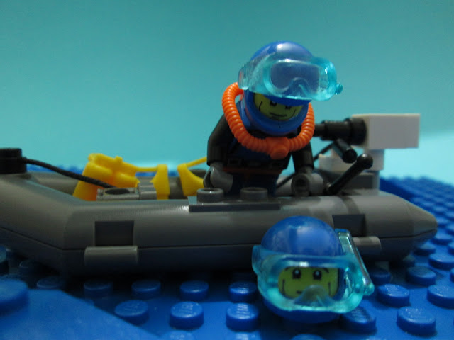 MOC LEGO Mergulhadores