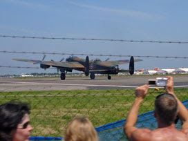 the Biggin Hill Air Fair 2008, viewed from the bus