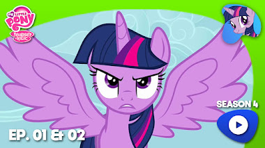 My Little Pony: Friendship is Magic - Princess Twilight Sparkle - Part 1 & 2 (Season 4 episode complete)