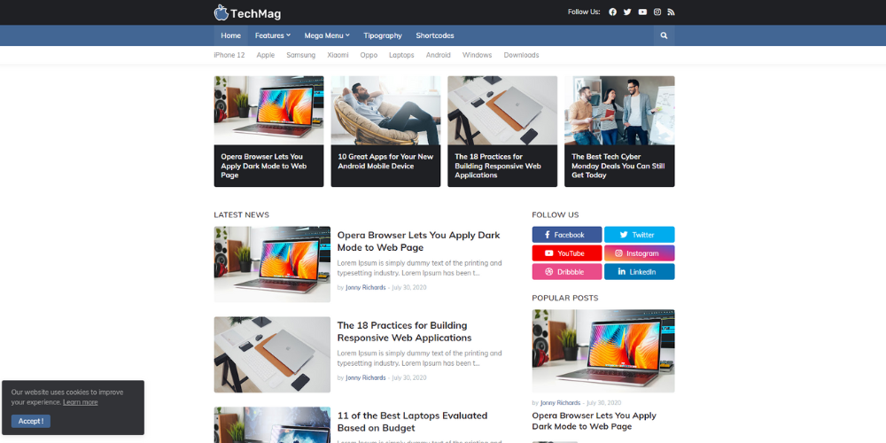 Best Free Responsive Blogger Template in 2023