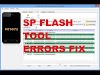 SP Flash Tool All Error  Solutions