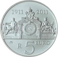 Italy 5 euro 2011