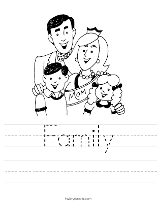 Kids will understand the value of family and parents through these kinds of parents day worksheet.