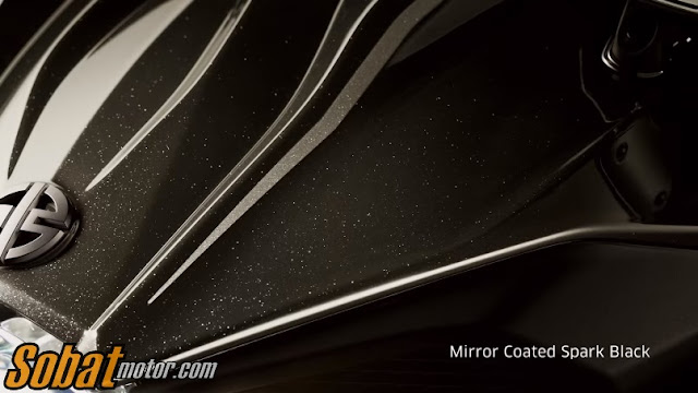 Mirror Coated Spark Black . . warna baru Kawasaki Ninja H2 untuk tahun 2016